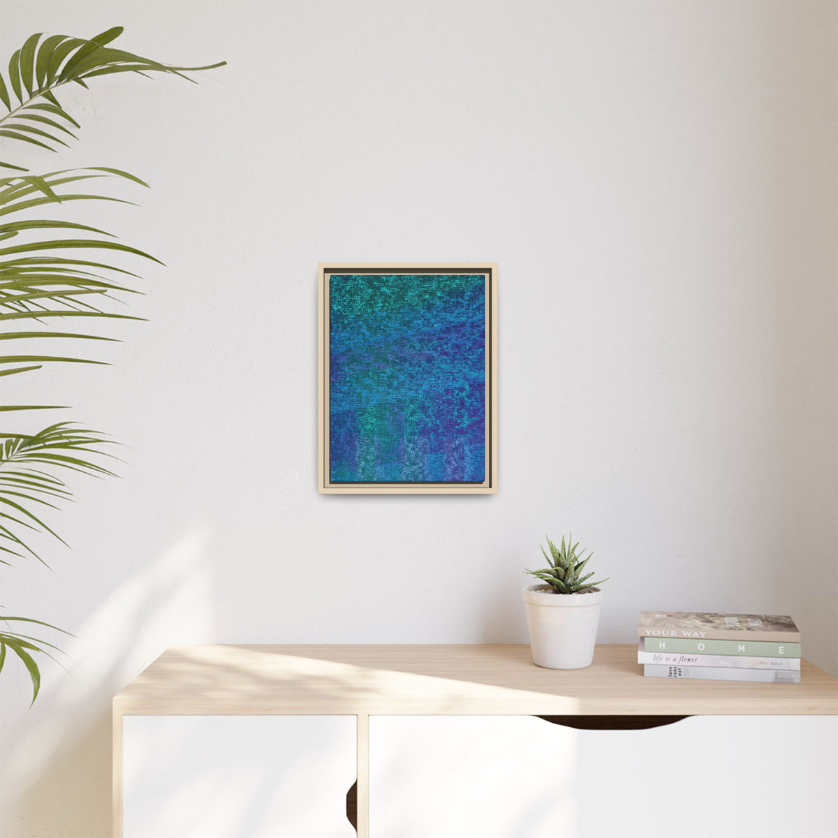 Oceanic Matte Canvas, Framed
