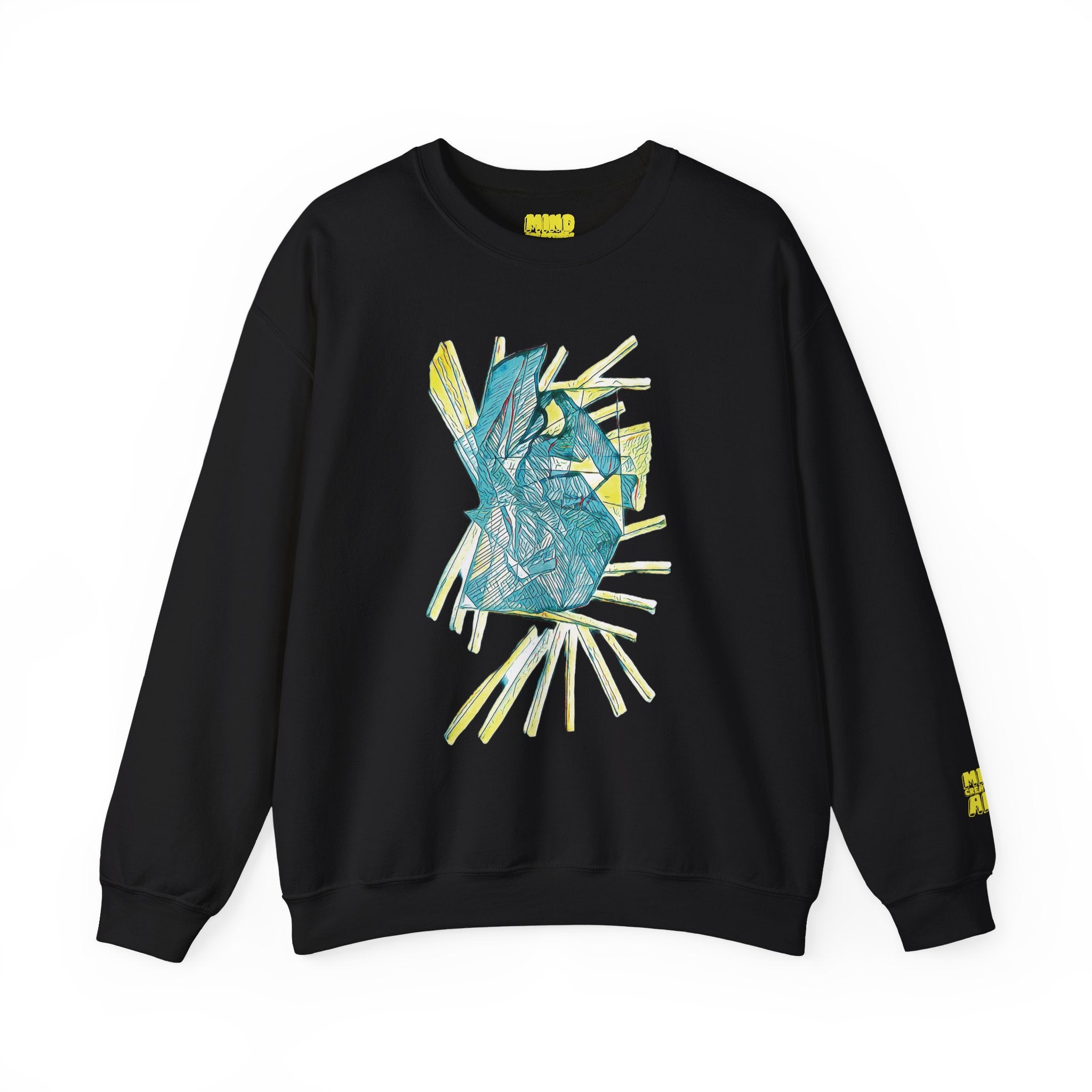 Lightspeed (Aqua) Unisex Heavy Blend™ Crewneck Sweatshirt