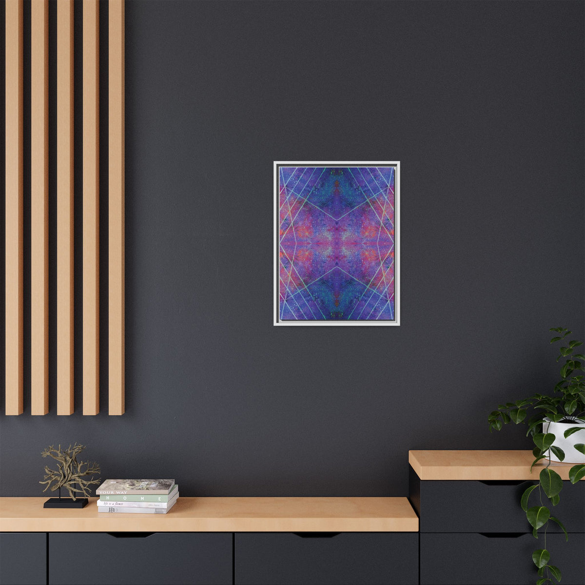 Fortune Matte Canvas, Framed