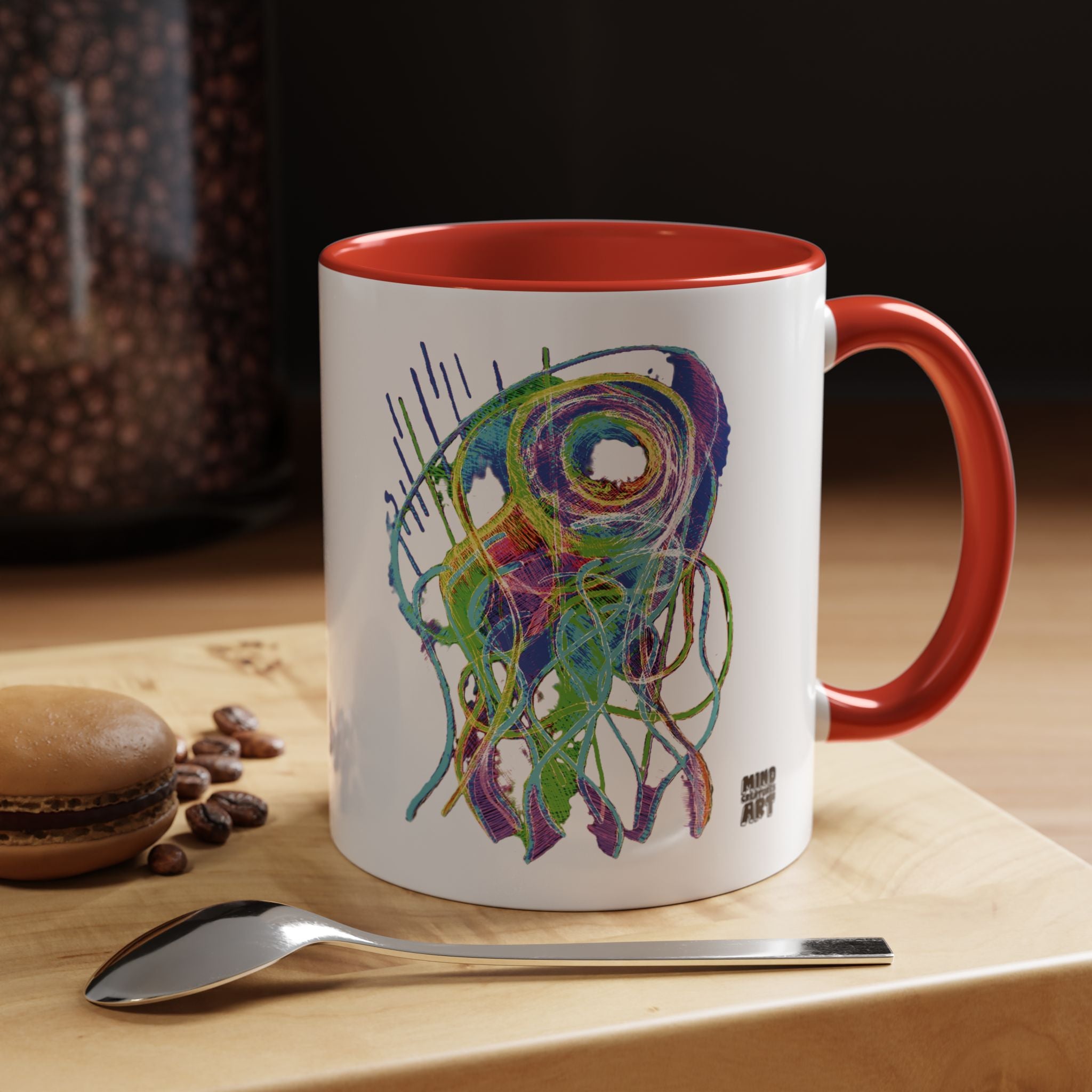 Jelly Jam (Neon) Accent Coffee Mug (11oz, 15oz)