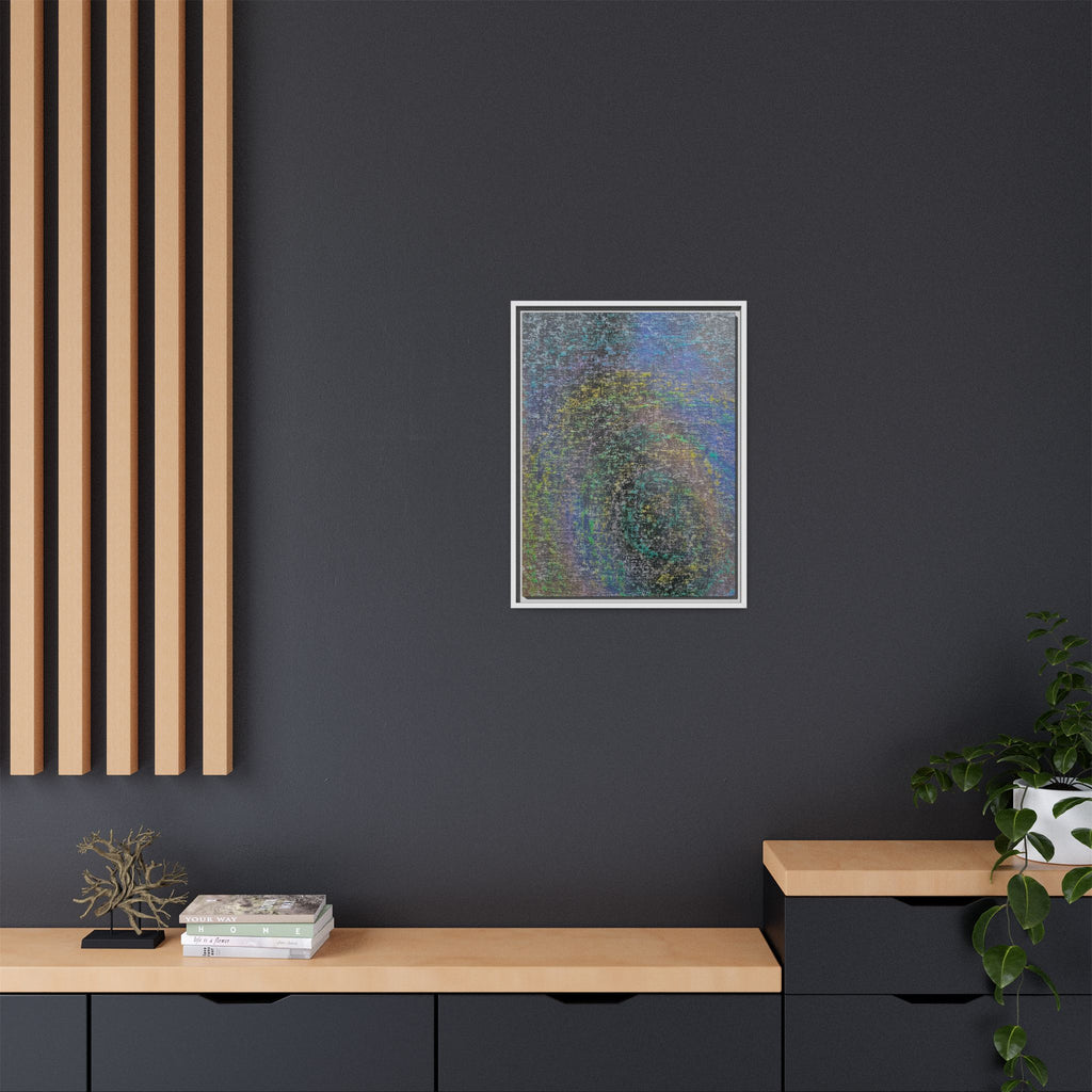 Iridescent (V2) Matte Canvas, Framed
