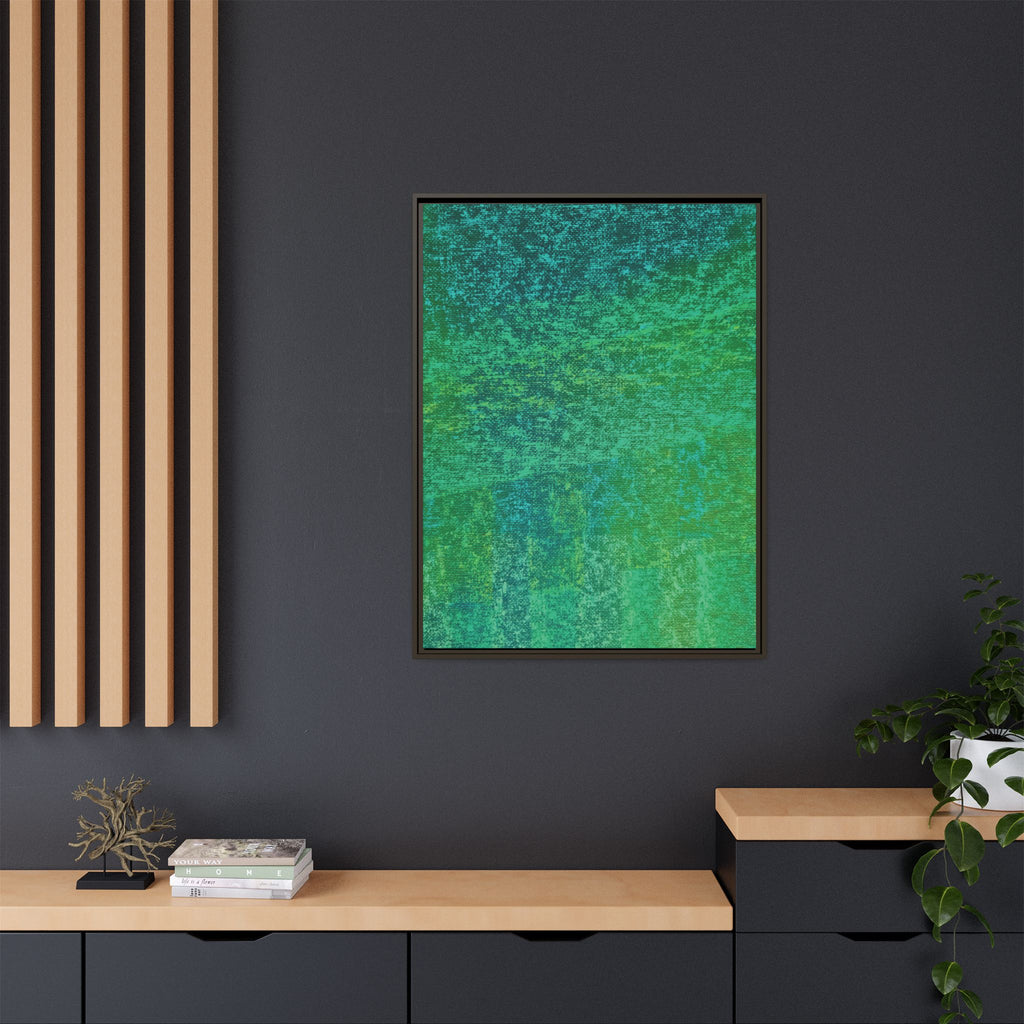 Oceanic (V3) Matte Canvas, Framed