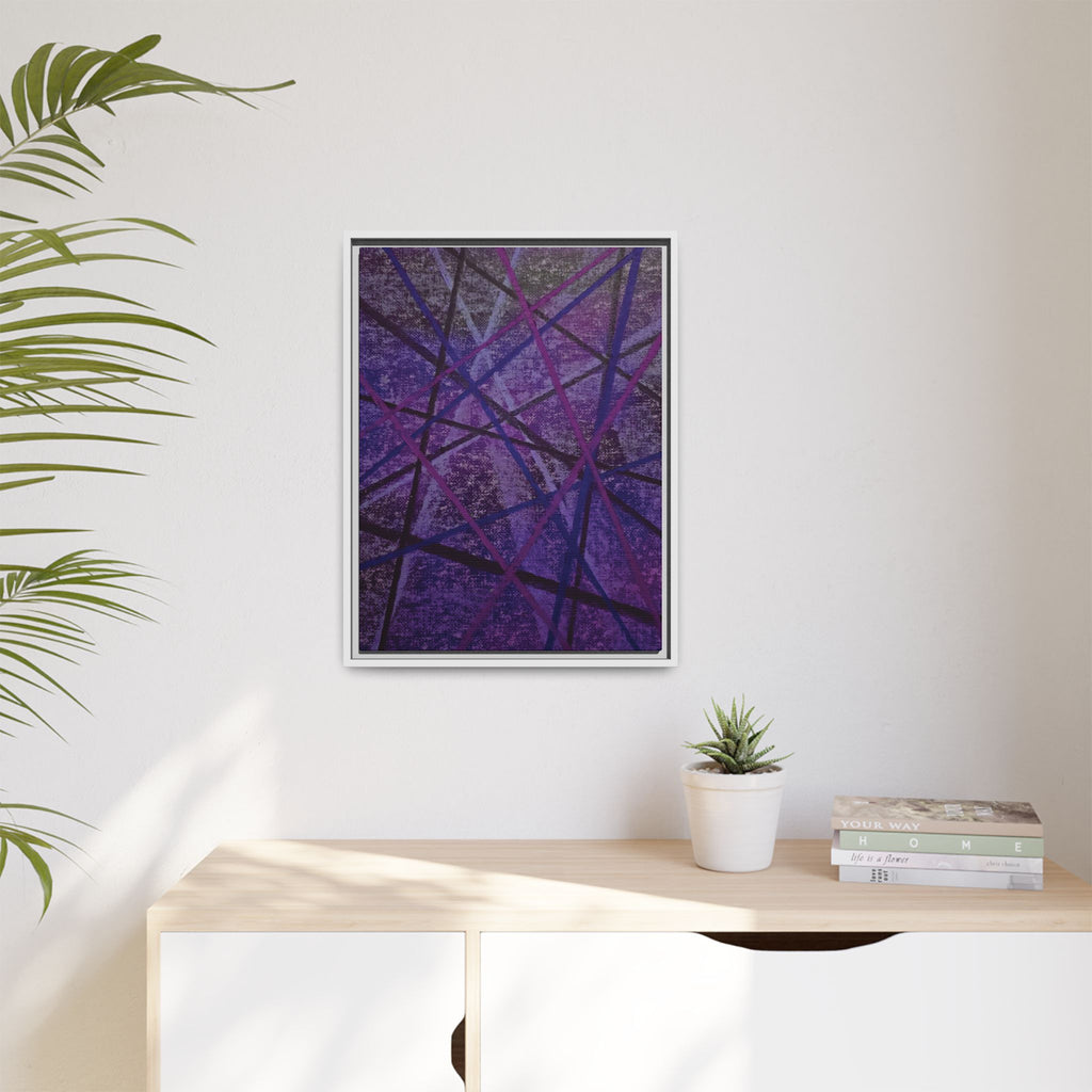 Knots (V2) Matte Canvas, Framed