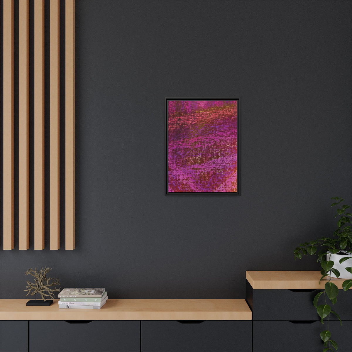 Lagoon (V3) Matte Canvas, Framed