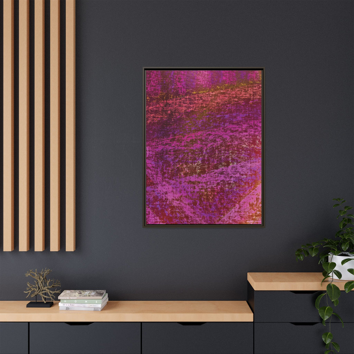 Lagoon (V3) Matte Canvas, Framed