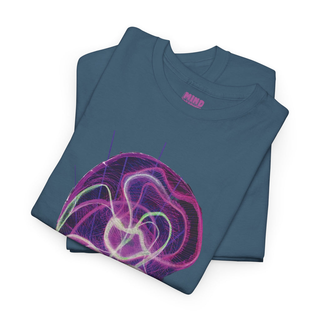 Davy Jones (Electric Purple) Unisex Heavy Cotton Tee