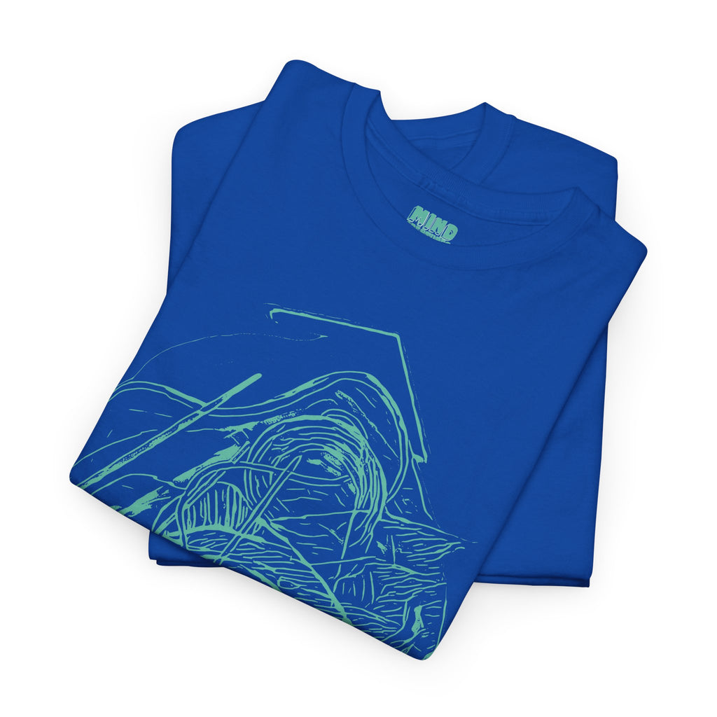 Dive Reflex (Teal) Unisex Heavy Cotton Tee