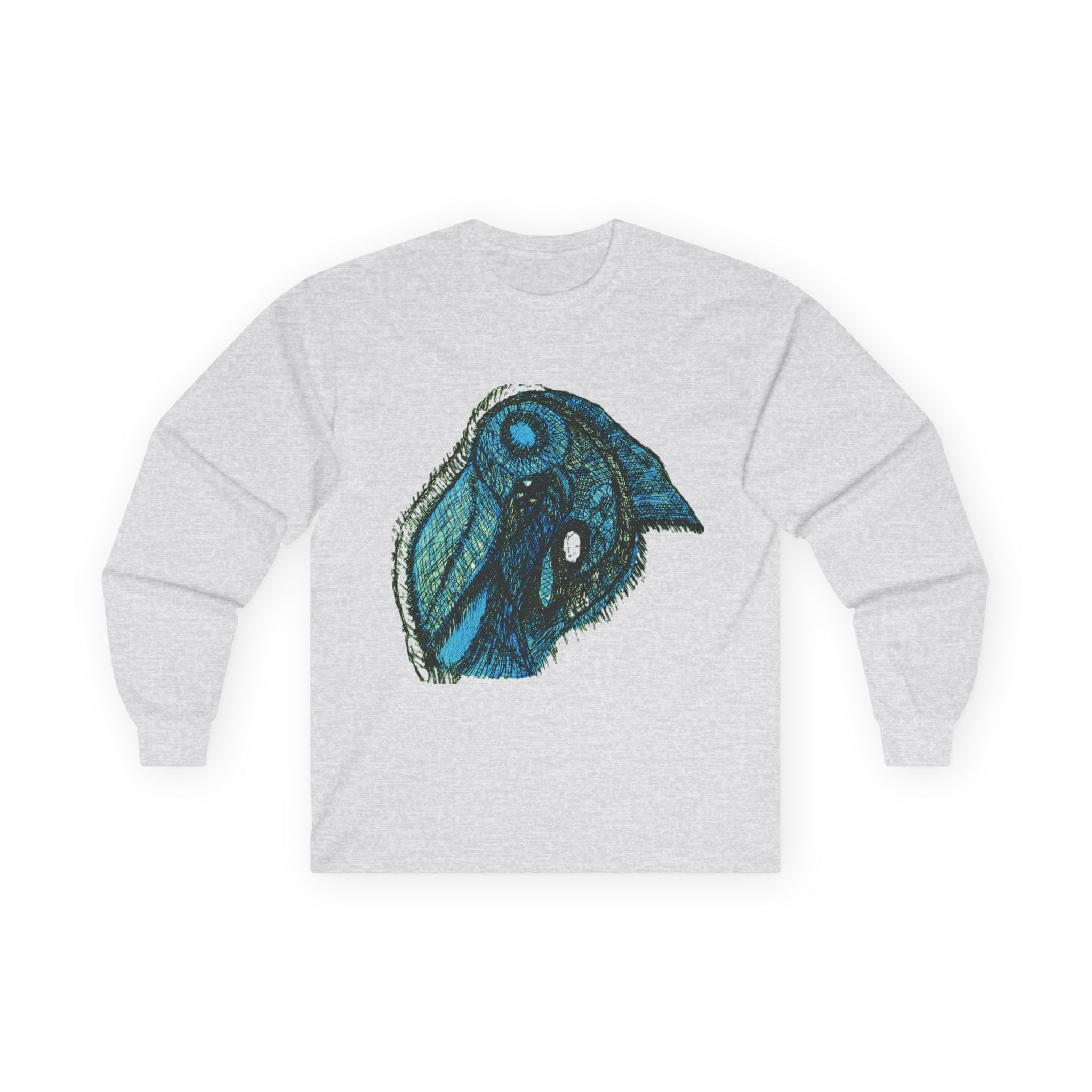 Who Are You? (Teal) Unisex Ultra Cotton Long Sleeve Tee