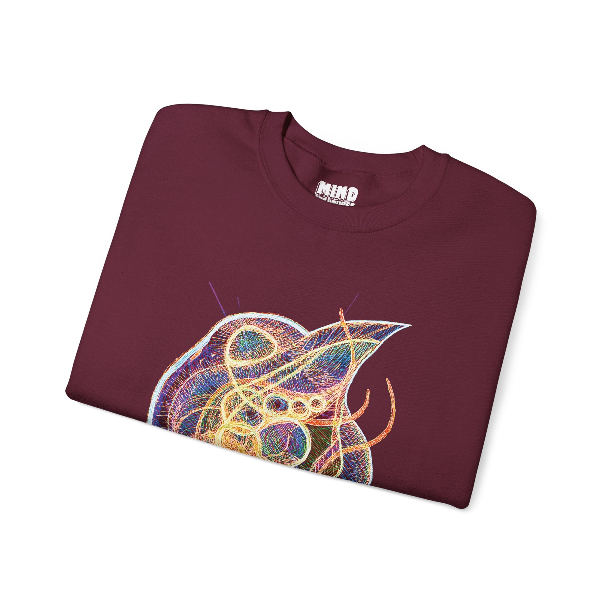 Renewal (Electric Yellow & Purple) Unisex Heavy Blend™ Crewneck Sweatshirt