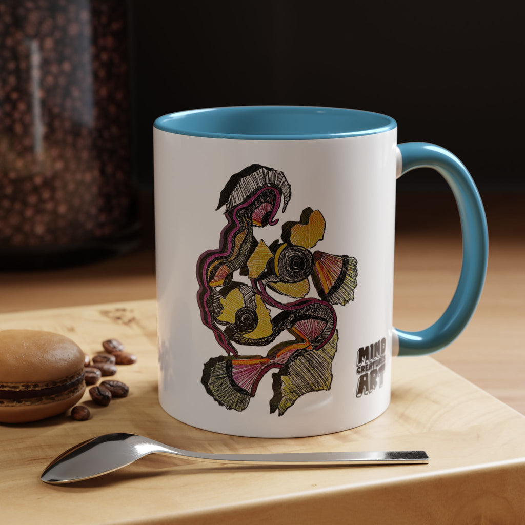 Crimson Teacher Accent Coffee Mug (11oz, 15oz)