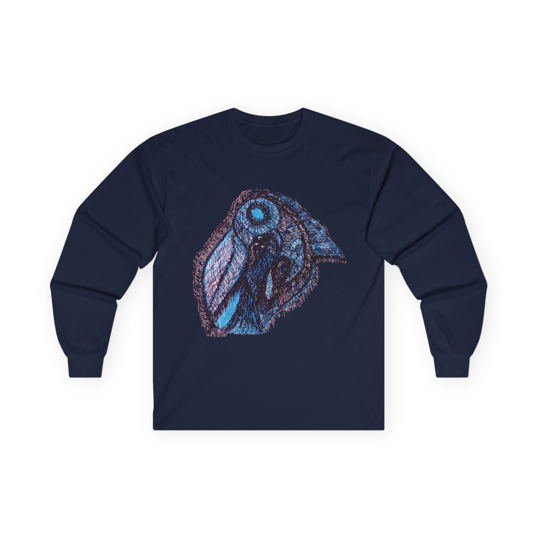 Who Are You? (Blue) Unisex Ultra Cotton Long Sleeve Tee