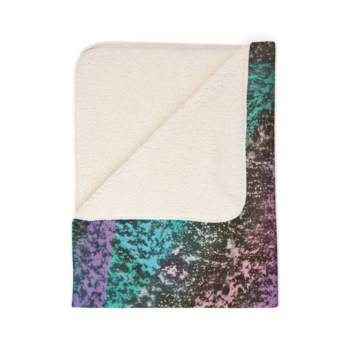 Code Fleece Sherpa Blanket