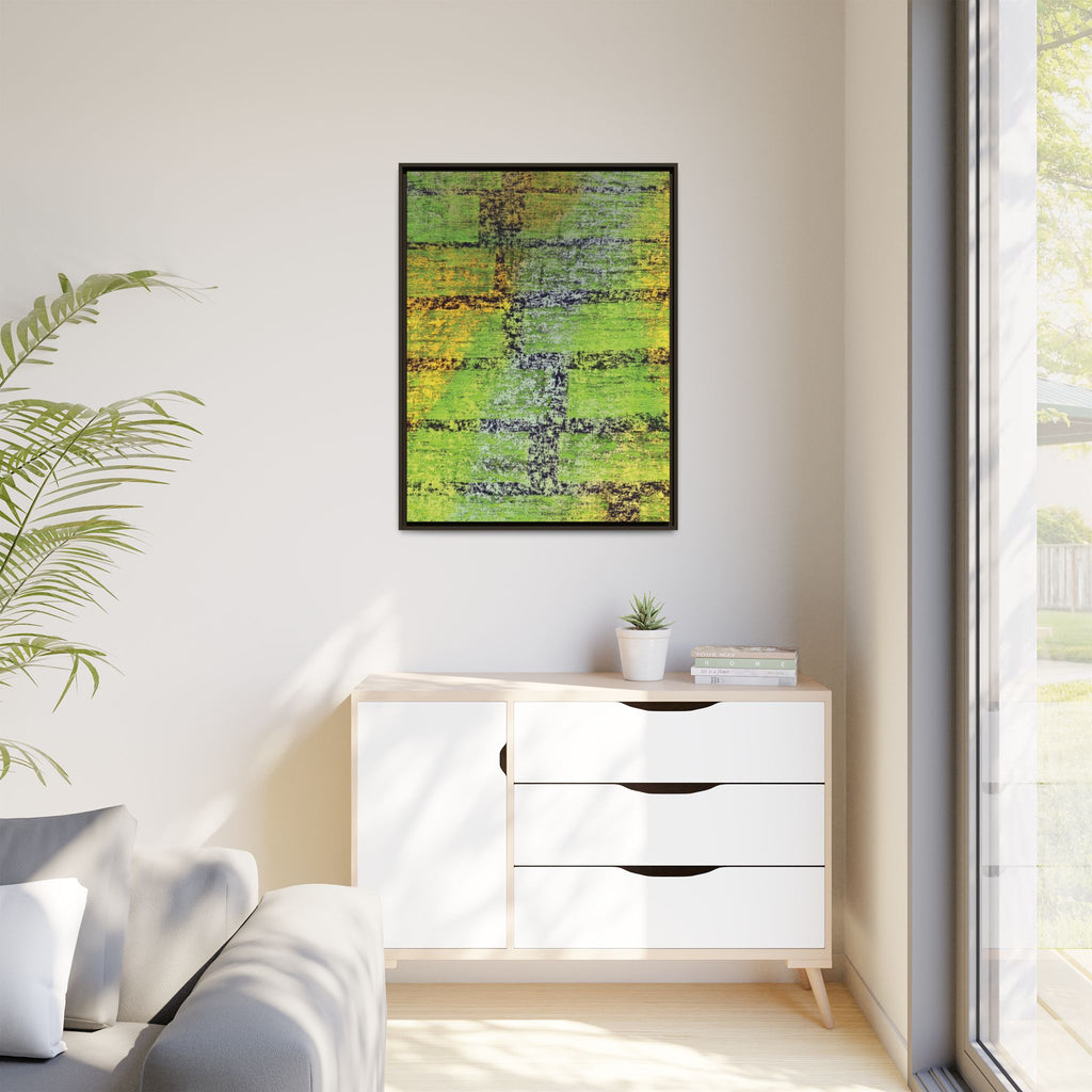 Experiment Matte Canvas, Framed