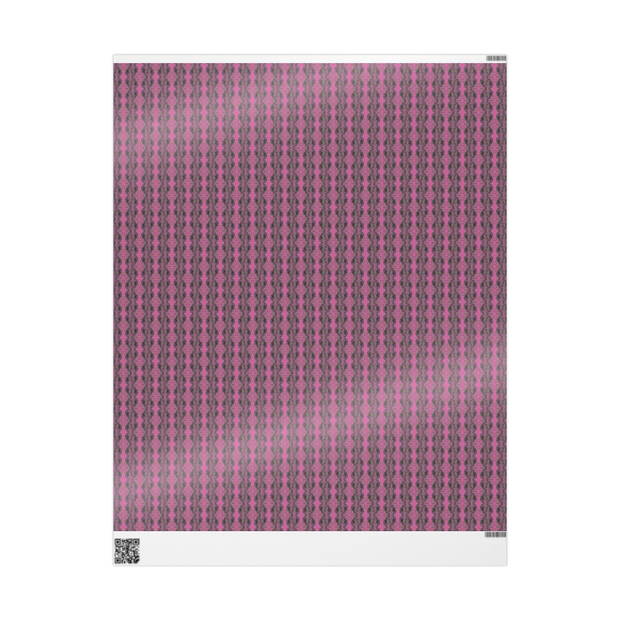 Vessel (Neon, Mirror, Pink Background) Heavy Wrapping Paper