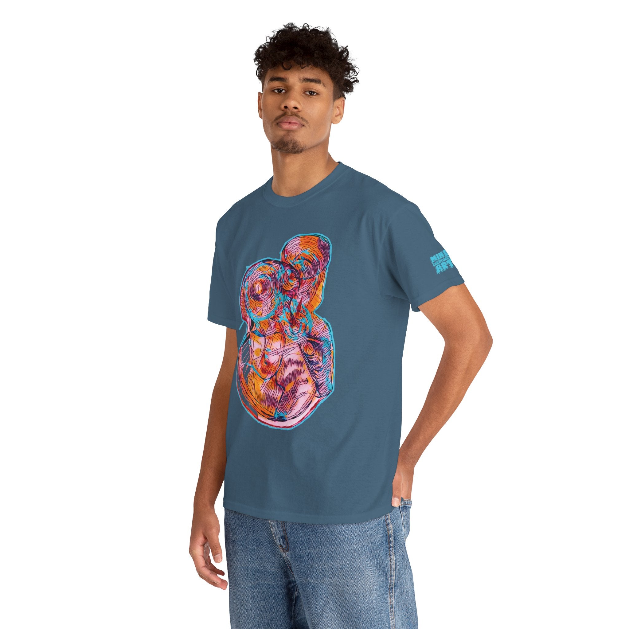 Curiosity (Pink) Unisex Heavy Cotton Tee