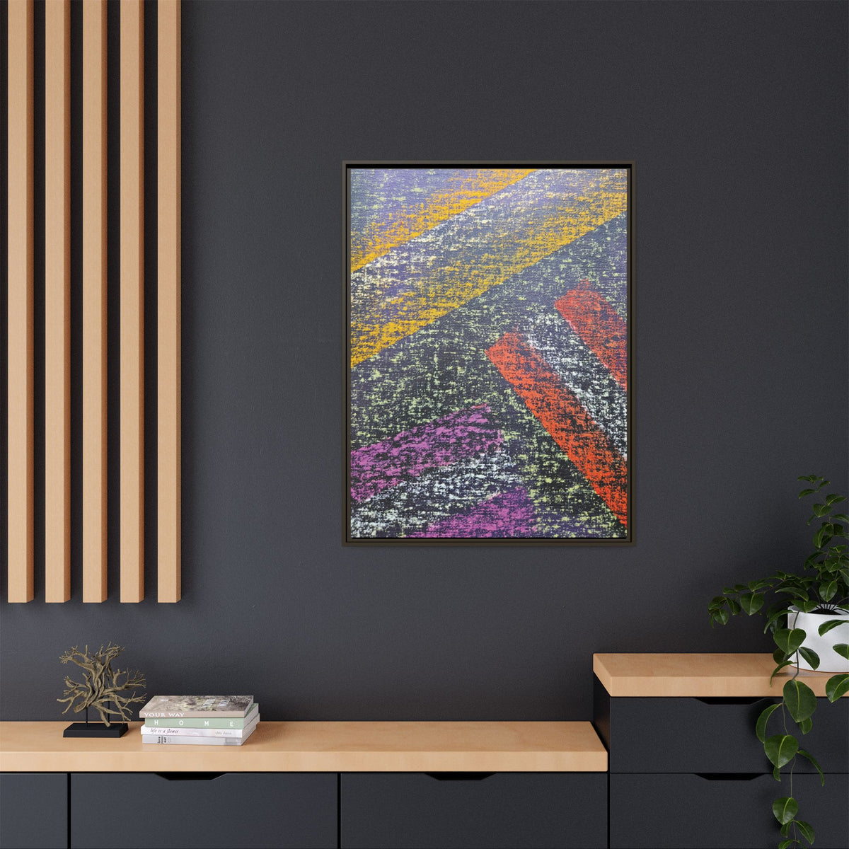 Motivation Matte Canvas, Framed