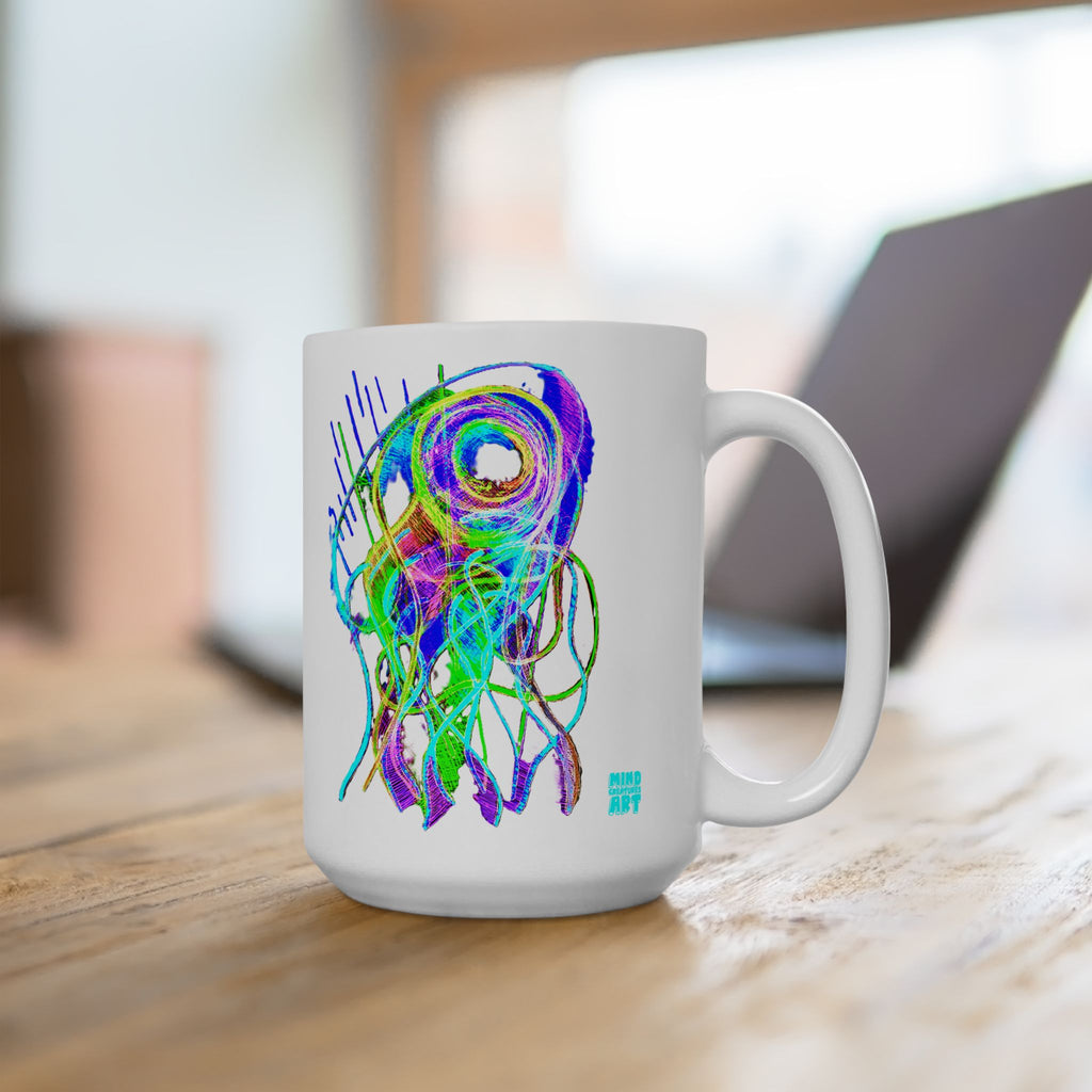 Jelly Jam (Neon) White Ceramic Mug, (11oz, 15oz)