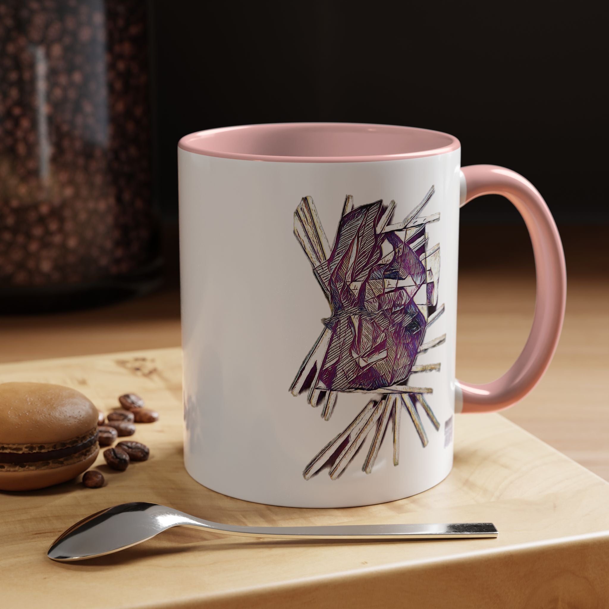 Lightspeed (Purple) Accent Coffee Mug (11oz, 15oz)