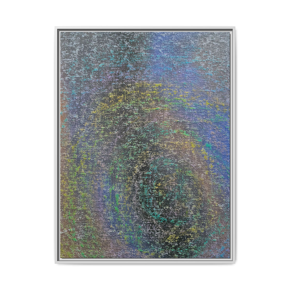Iridescent (V2) Matte Canvas, Framed