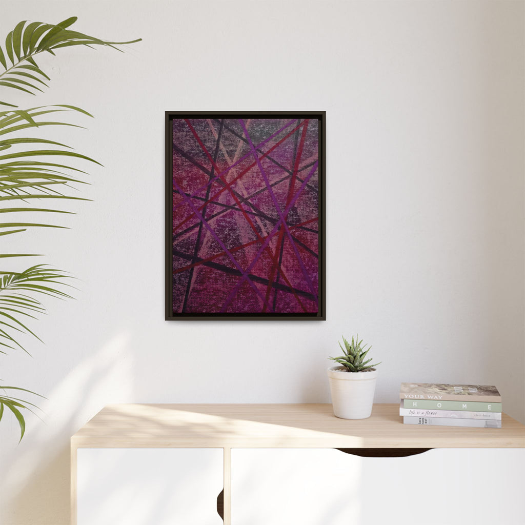 Knots Matte Canvas, Framed