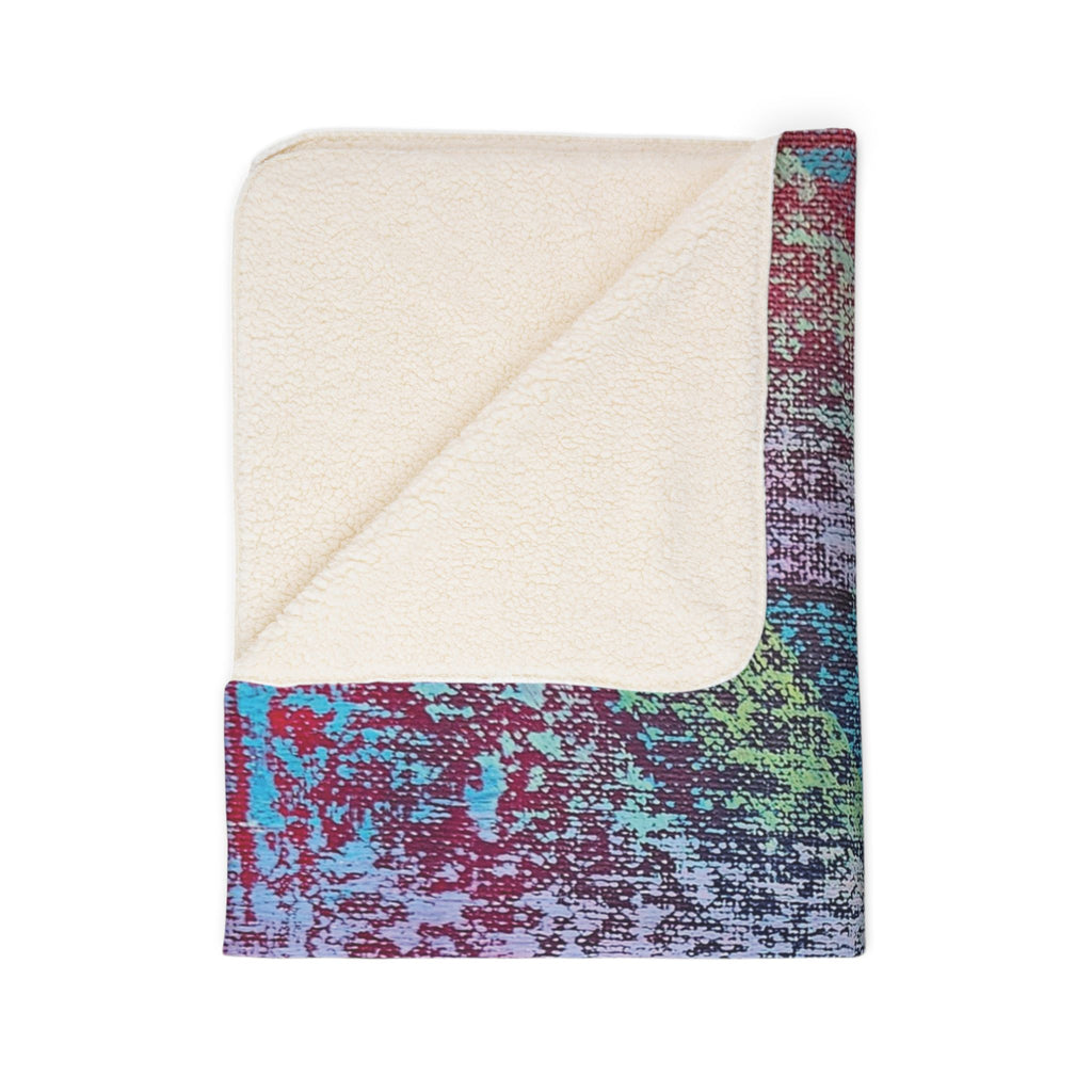 Elocution Fleece Sherpa Blanket