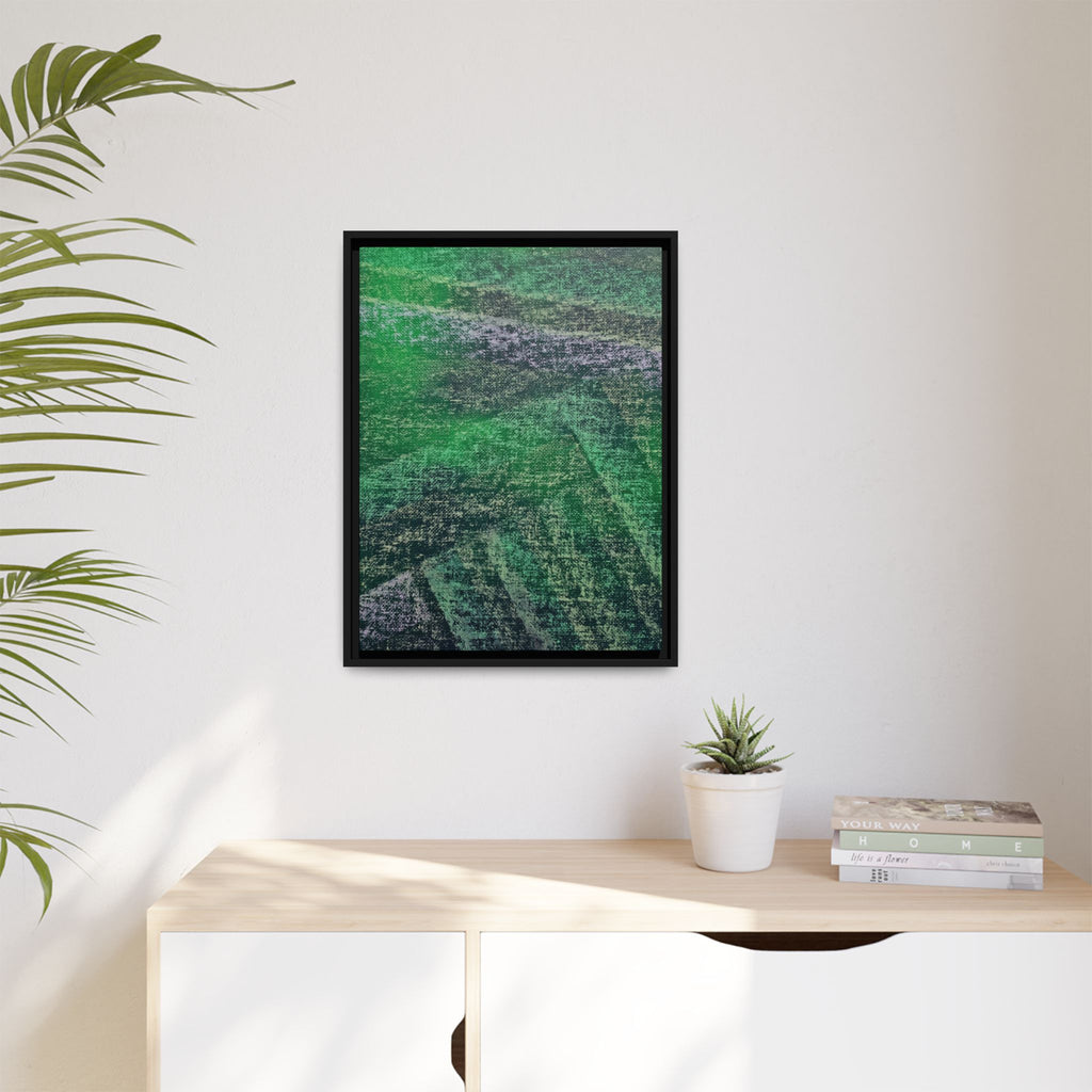 Voice (V3) Matte Canvas, Framed