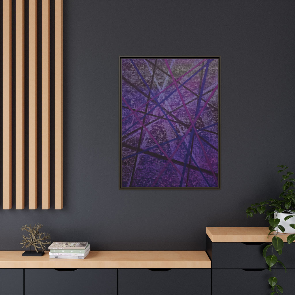 Knots (V2) Matte Canvas, Framed