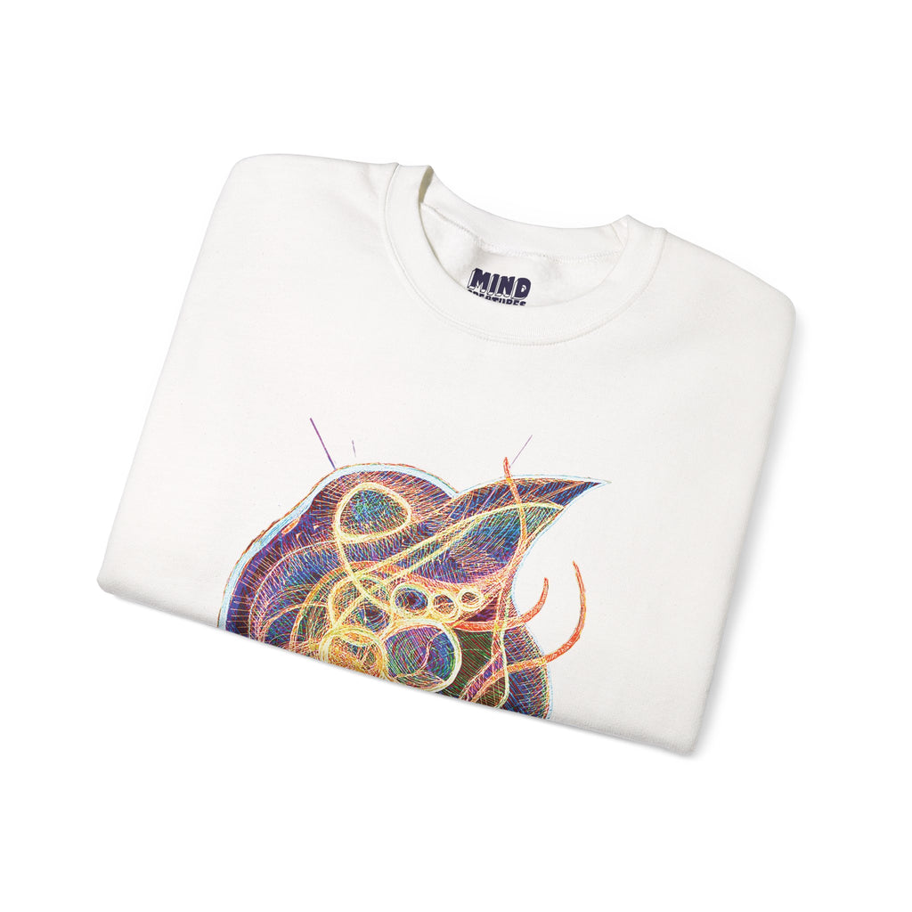 Renewal (Electric Yellow & Purple) Unisex Heavy Blend™ Crewneck Sweatshirt