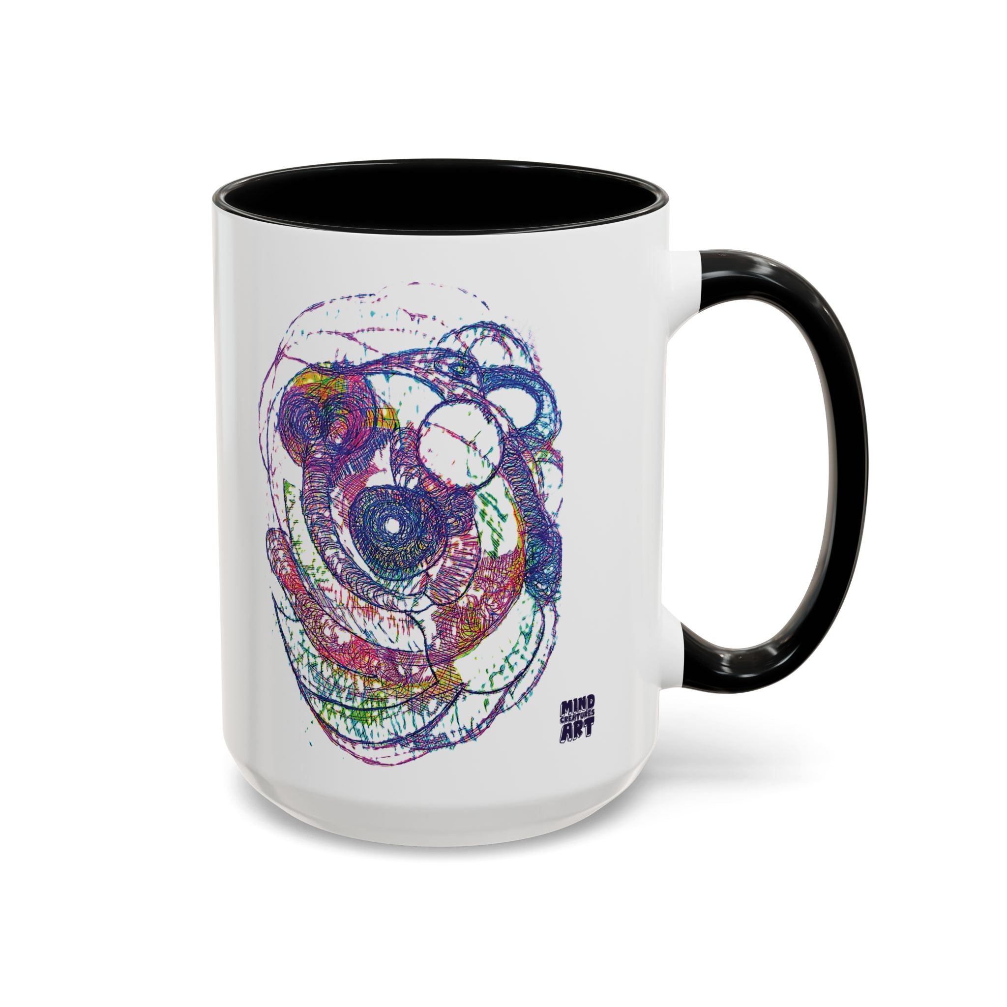 Spiraling Accent Coffee Mug (11oz, 15oz)