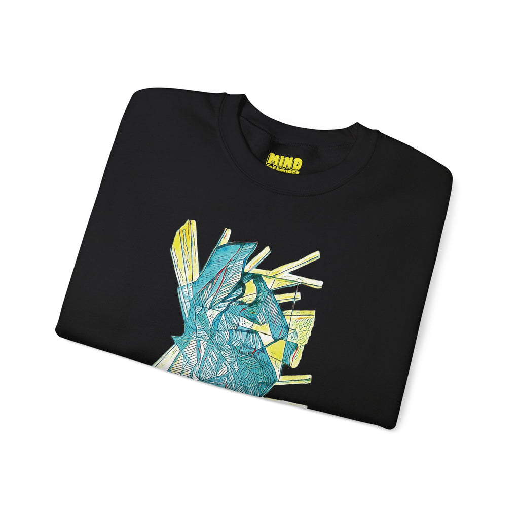 Lightspeed (Aqua) Unisex Heavy Blend™ Crewneck Sweatshirt