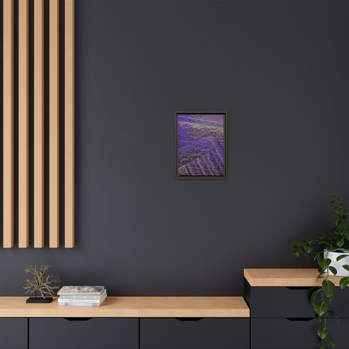 Voice (V2) Matte Canvas, Framed