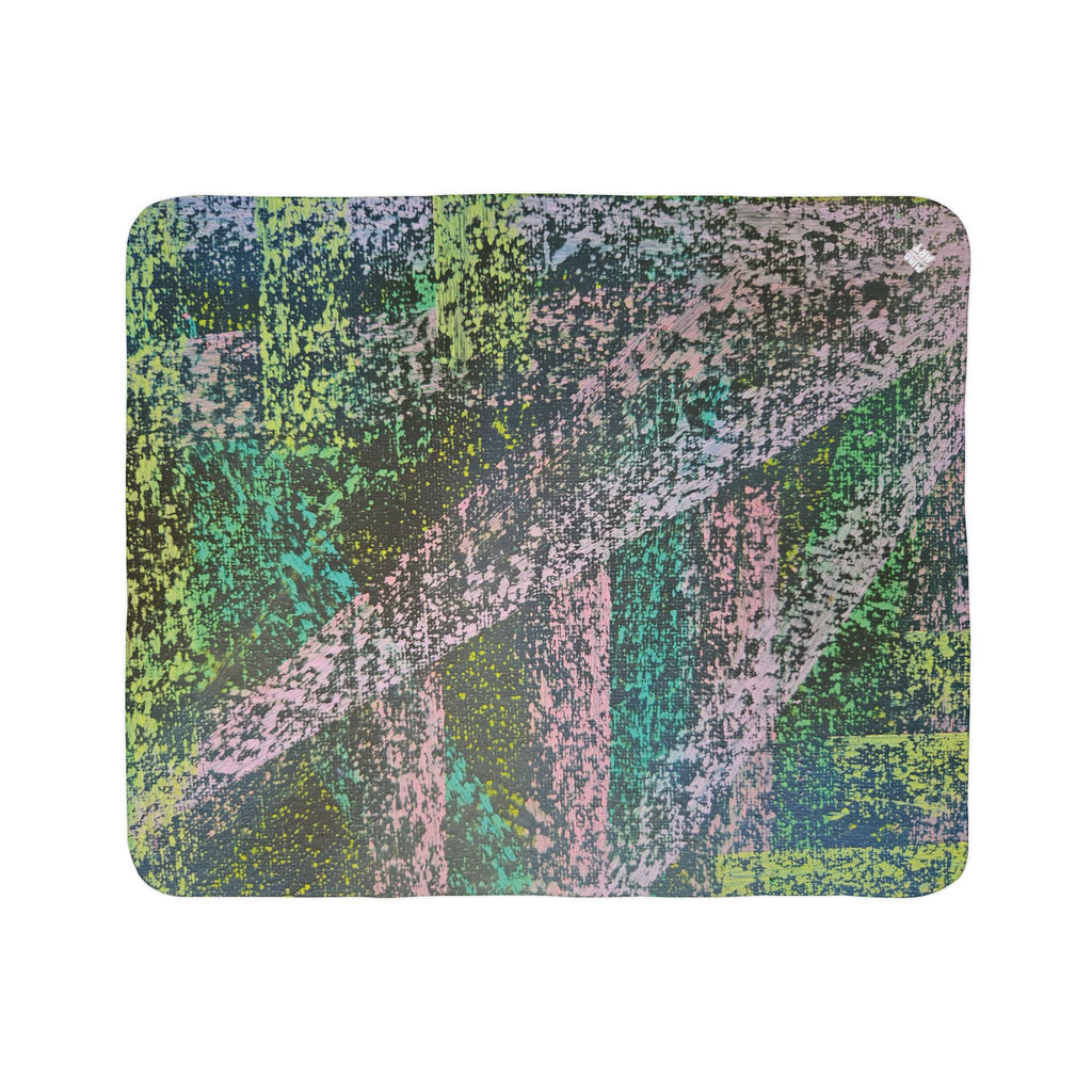 Stream Fleece Sherpa Blanket