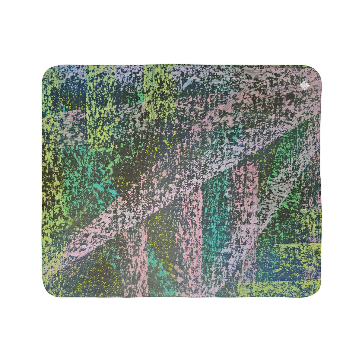 Stream Fleece Sherpa Blanket