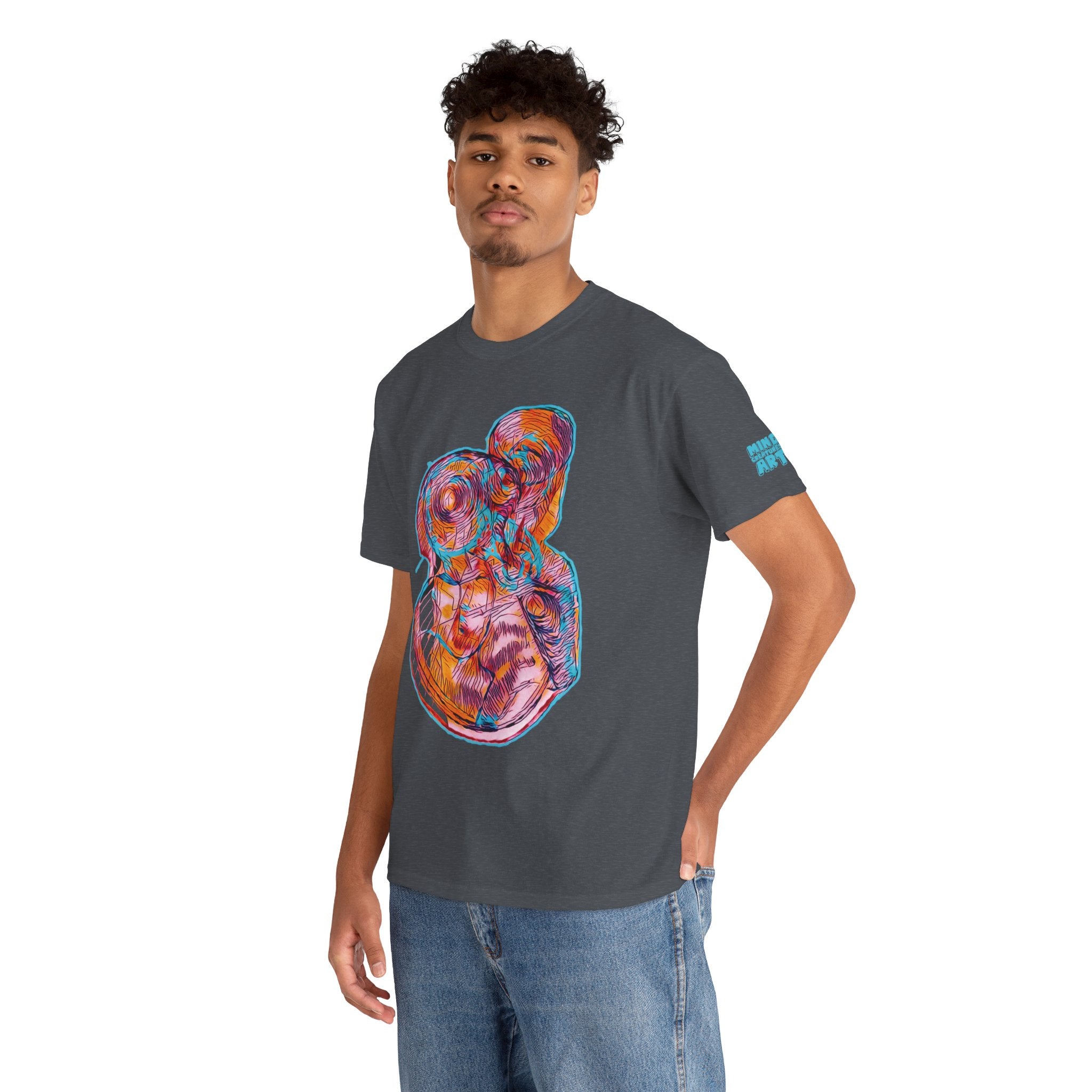 Curiosity (Pink) Unisex Heavy Cotton Tee