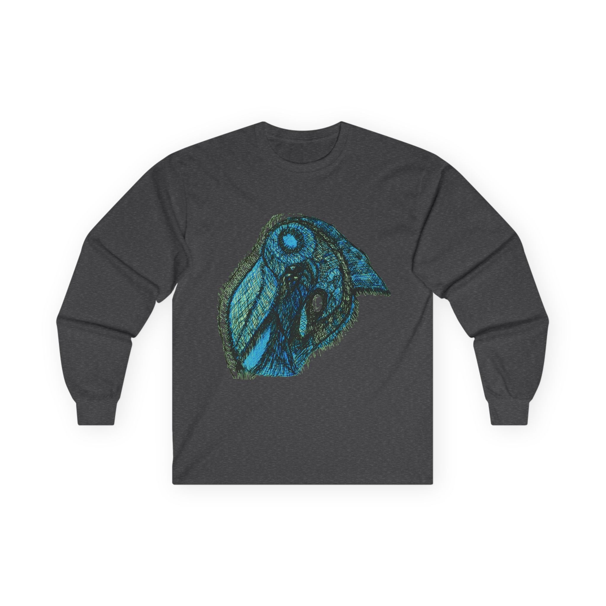 Who Are You? (Teal) Unisex Ultra Cotton Long Sleeve Tee