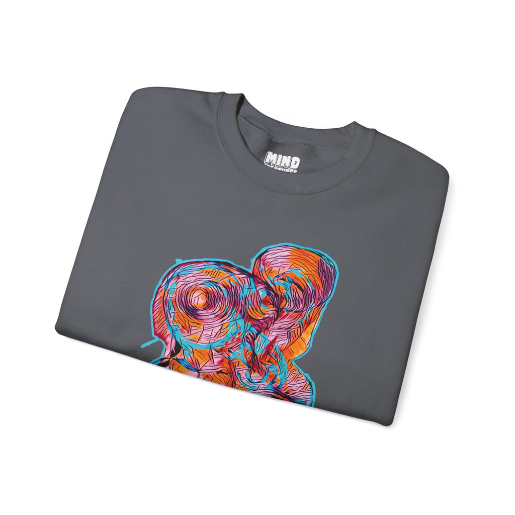 Curiosity (Pink) Unisex Heavy Blend™ Crewneck Sweatshirt