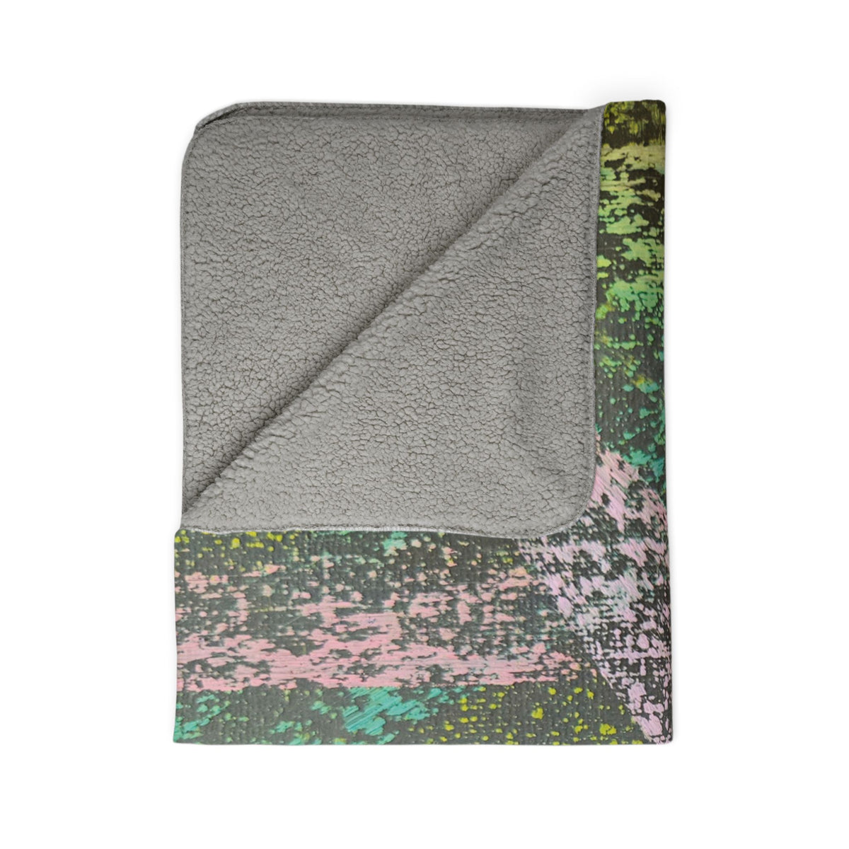 Stream Fleece Sherpa Blanket