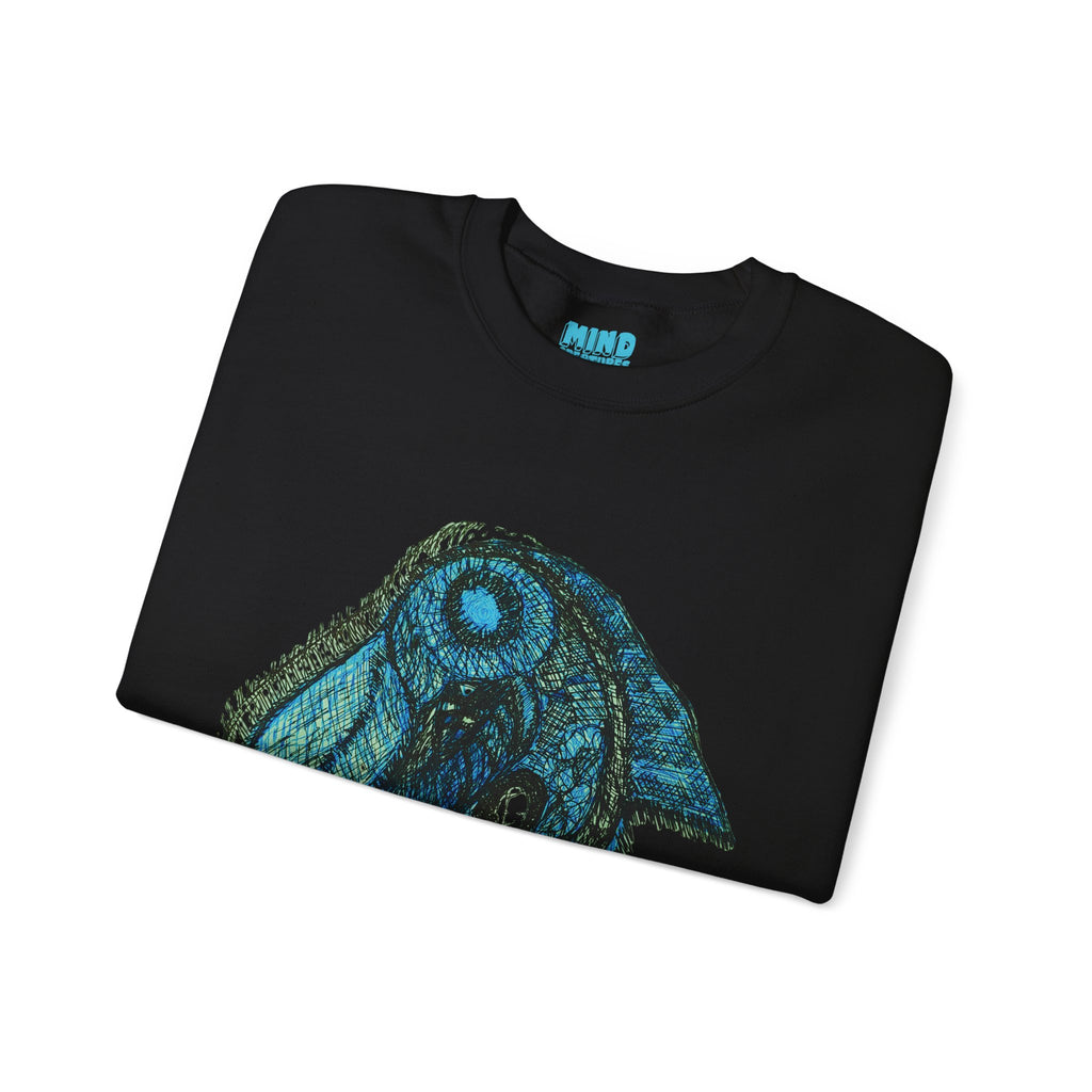 Who Are You? (Teal) Unisex Heavy Blend™ Crewneck Sweatshirt