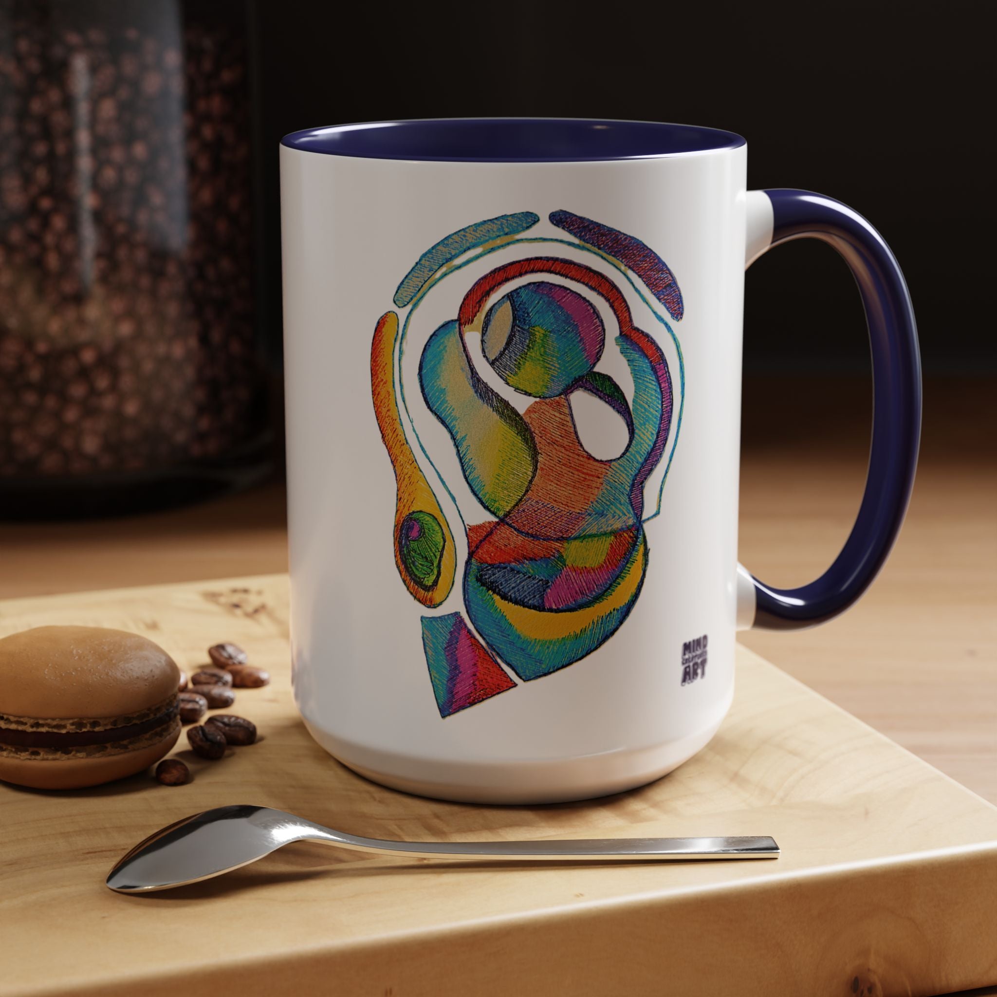 Cyclical Accent Coffee Mug (11oz, 15oz)