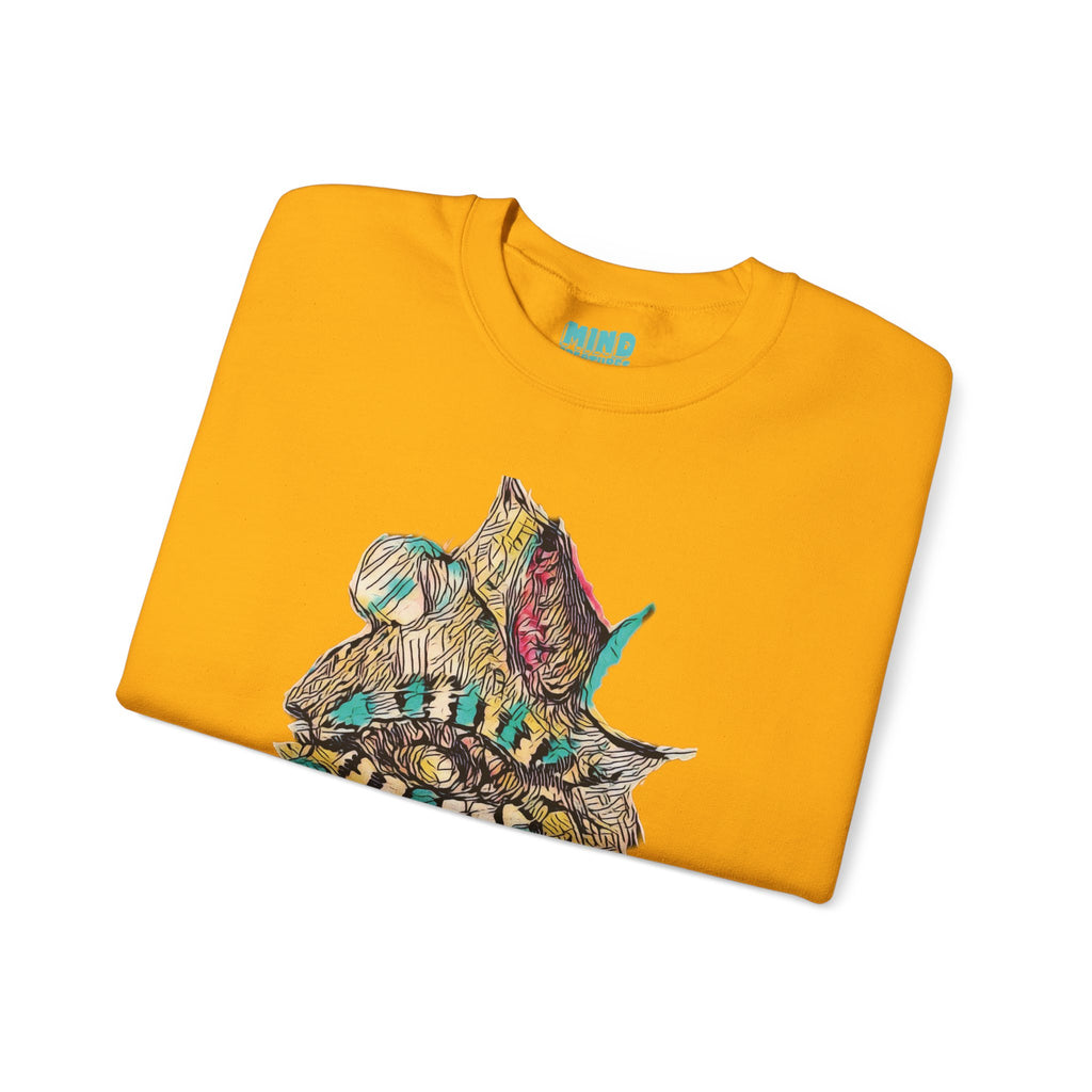Hypnagogic (Gold) Unisex Heavy Blend™ Crewneck Sweatshirt