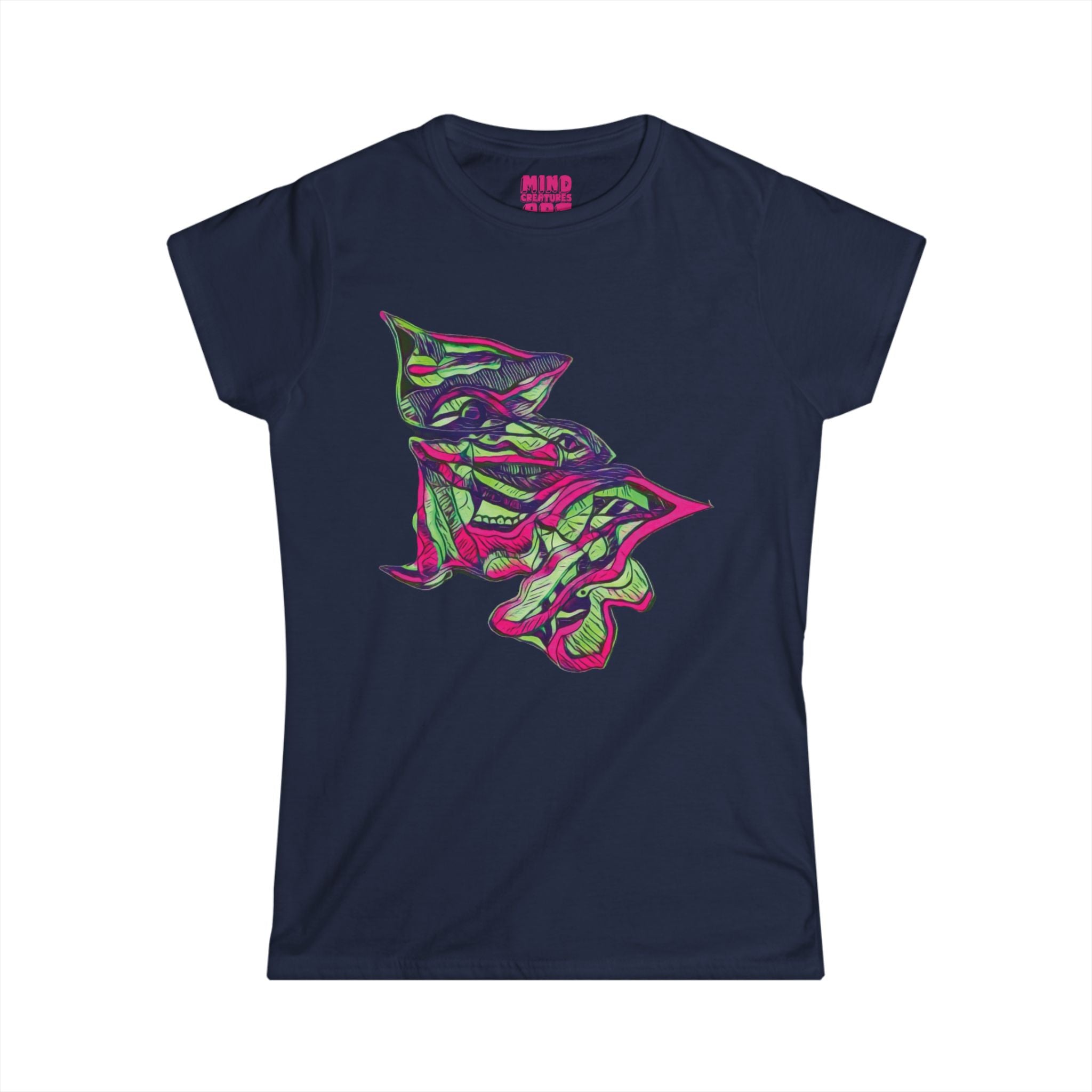 Cheshire (Pink & Green) Women's Softstyle Tee
