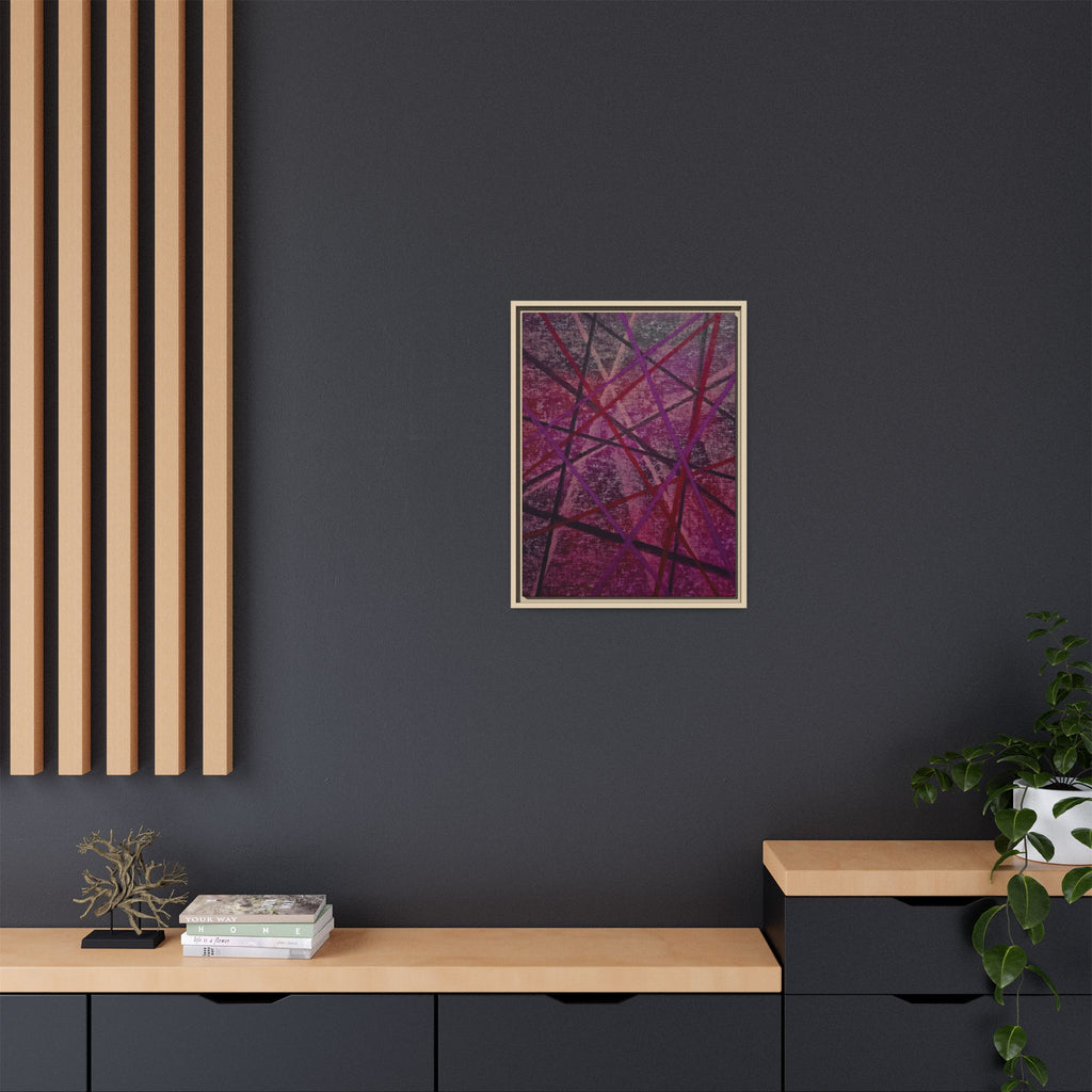 Knots Matte Canvas, Framed