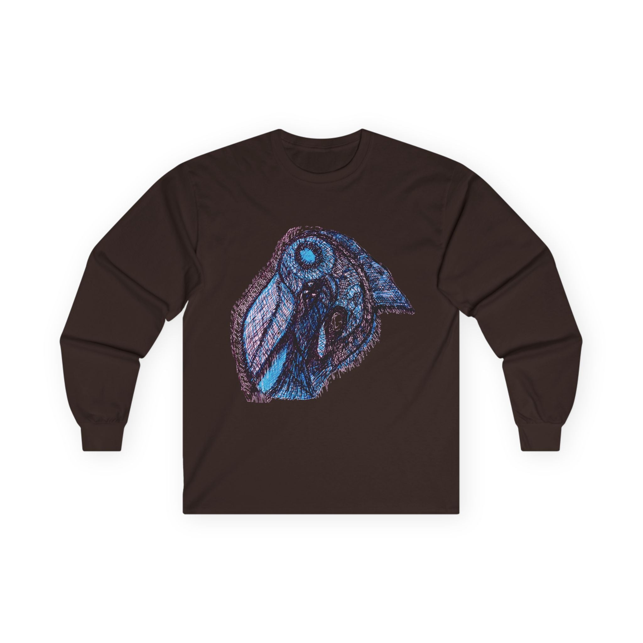 Who Are You? (Blue) Unisex Ultra Cotton Long Sleeve Tee