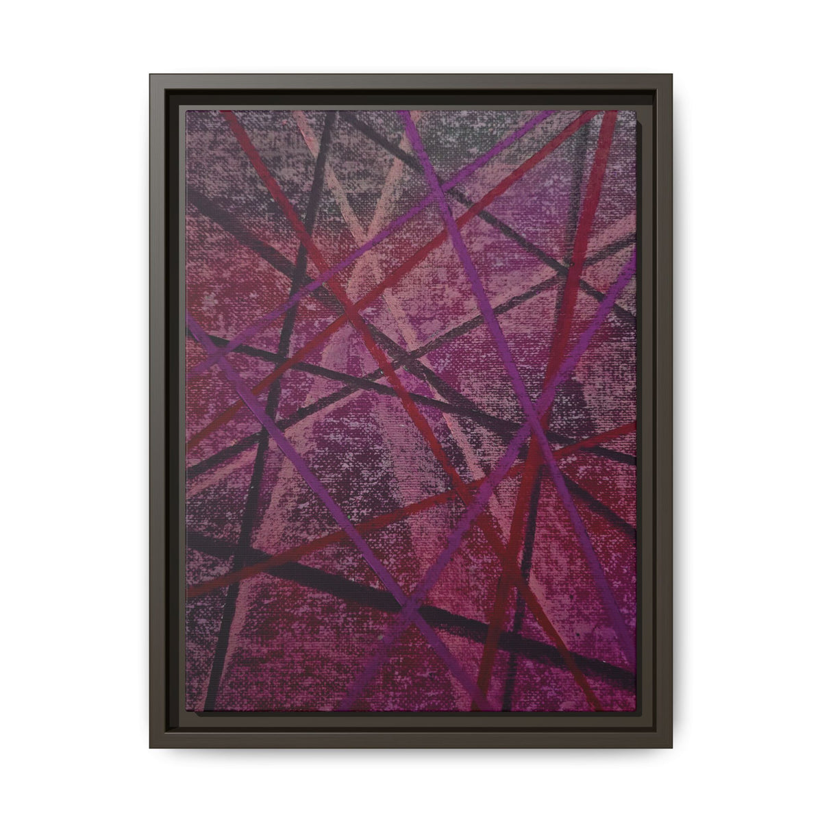 Knots Matte Canvas, Framed