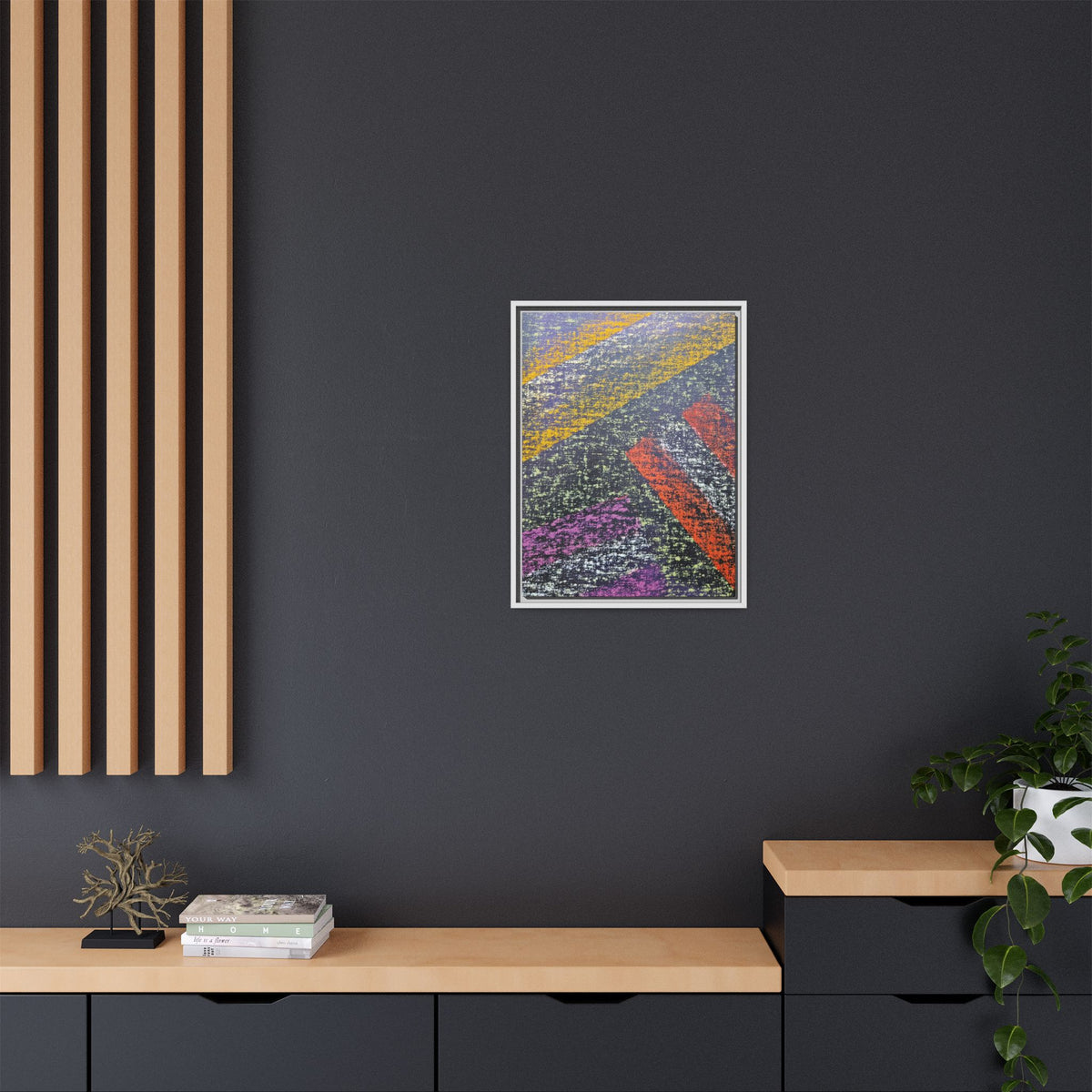 Motivation Matte Canvas, Framed
