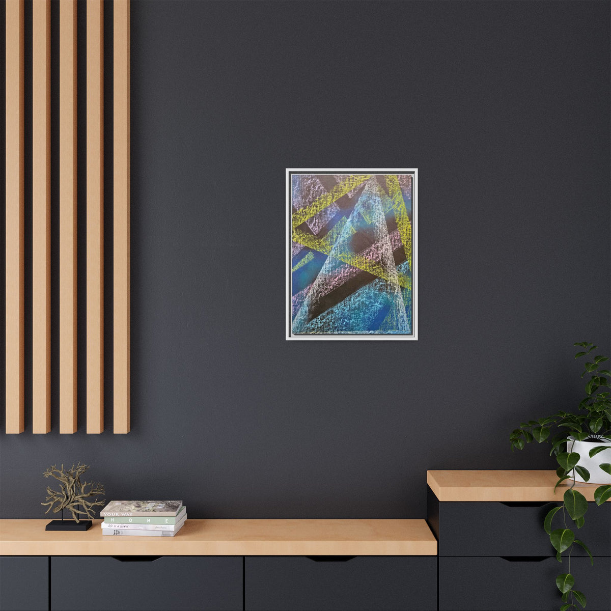 Believe (V2) Matte Canvas, Framed