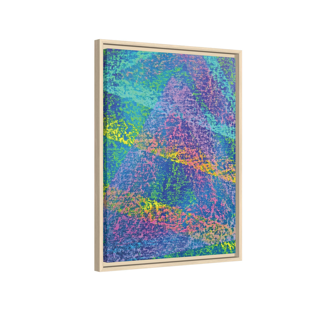 Vapor (V2) Matte Canvas, Framed