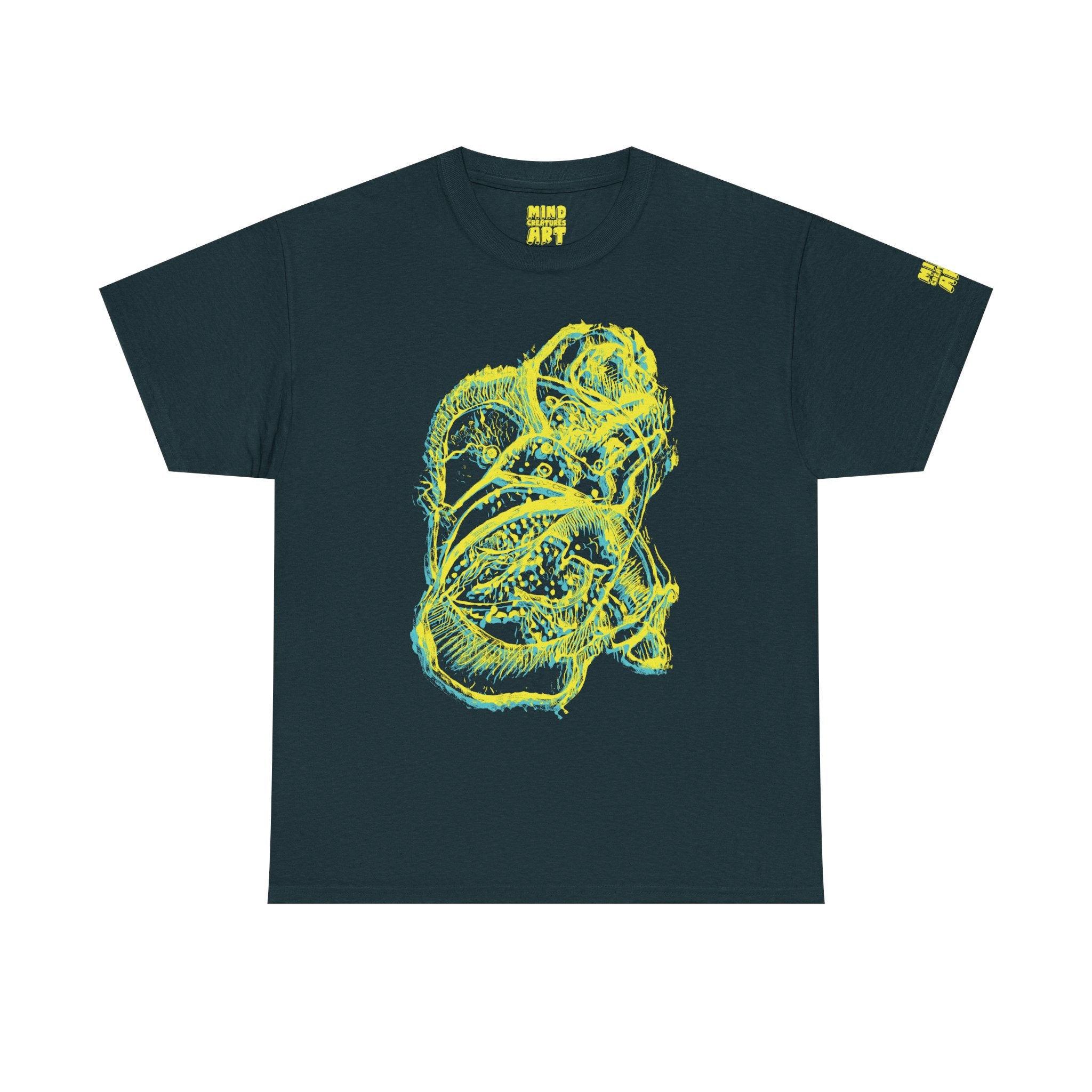 Exploration (Blur, Yellow & Blue) Unisex Heavy Cotton Tee