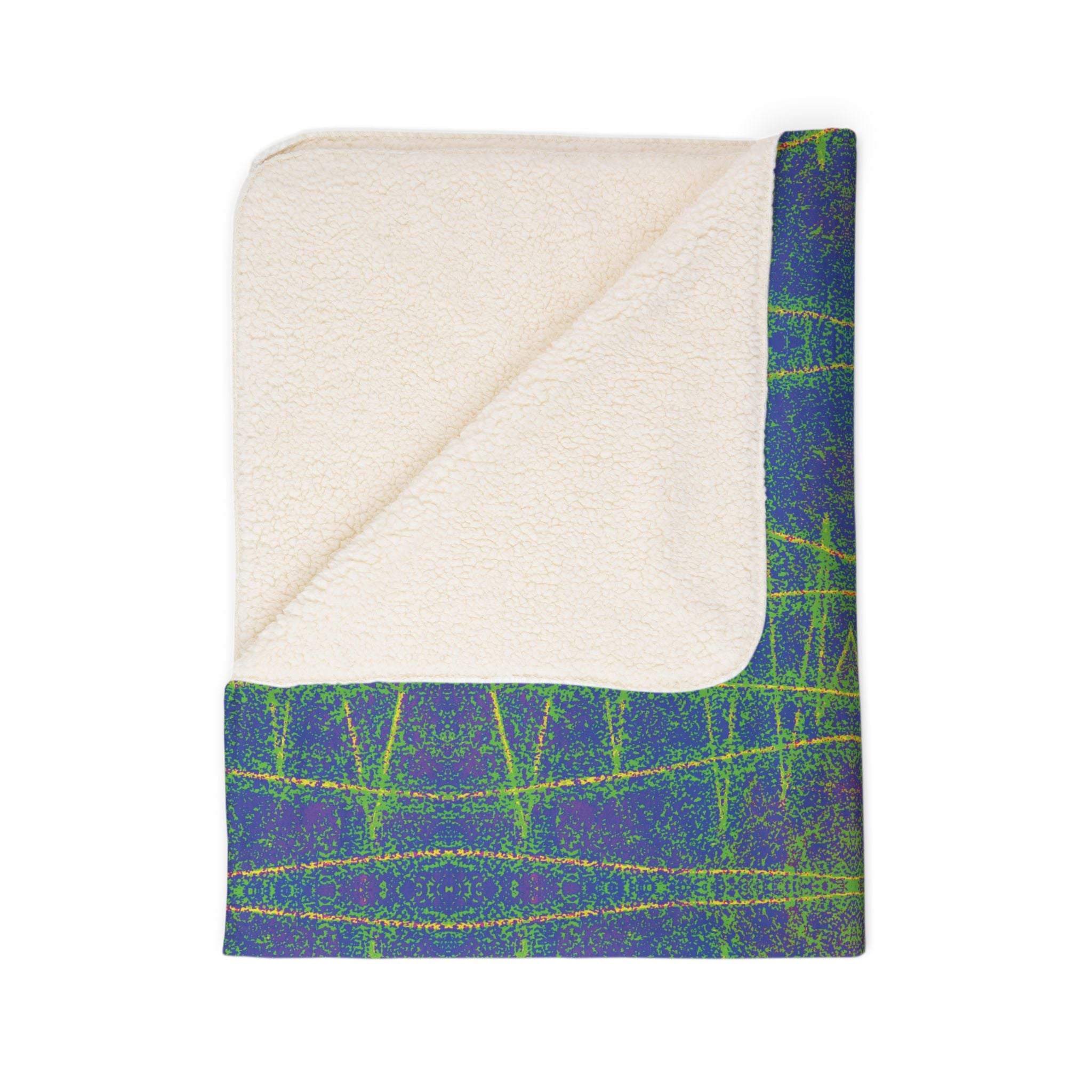 Static Fleece Sherpa Blanket