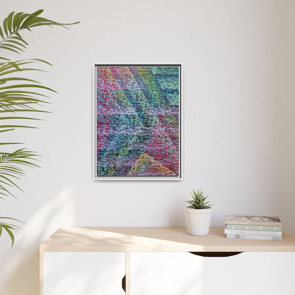 Elocution Matte Canvas, Framed